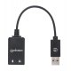 Adapter USB audio stereo 2.1 - Manhattan 153324