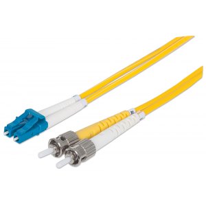 Patchcord światłowodowy OS2 9/125 SM ST-LC Duplex 1m