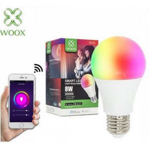 Woox R9074 Smart Żarówka WiFi LED RGB+CCT 10W E27