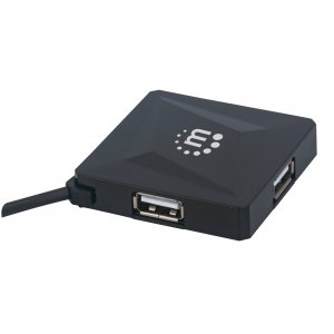 4-Portowy Hub USB 2.0 z Kablem USB-A 60cm