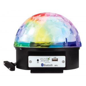 Dyskotekowa Kula Disco LED z Głośnikiem Bluetooth / USB