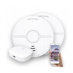 Zestaw Smart czujników wykrywania Dymu R7074 ZigBee