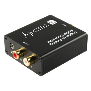 Przetwornik DAC Toslink Coaxial do Analog RCA L/R i 3.5mm