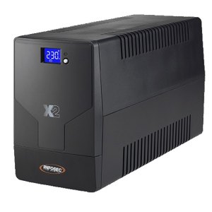 Zasilacz awaryjny UPS 1250VA LCD Touch 1250 Infosec, 4x IEC