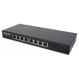 Switch Gigabit 8x RJ45 PoE+ 85W, zasilanie przez PoE