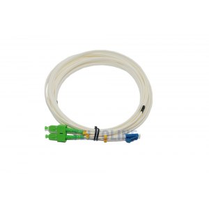 Patchcord LC/UPC-SC/APC Duplex 3mm LSZH G.657A2 OS2 1m