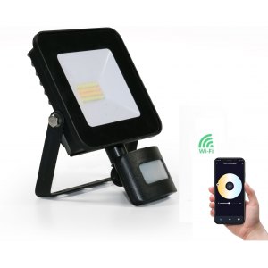 Naświetlacz-reflektor LED z czujnikiem PIR, WiFi R5113 WOOX