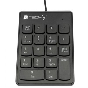 Klawiatura Numeryczna Keypad USB 18-Klawiszy Slim Techly