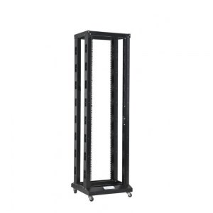 Rama stojąca 29U Rack 19  600x600, podwójna, na kółkach