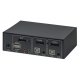 Manhattan 153546 Przełącznik KVM DisplayPort 2x1 4K*60Hz
