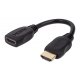 Krótki przedłużacz HDMI 20cm Manhattan 354523