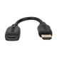 Przedłużacz krótki HDMI 20cm Manhattan 354523