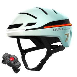 Livall EVO21 Smart Kask Rowerowy LED/SOS 58-62cm Miętowy