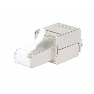 Samozaciskowy wtyk modularny RJ45 Cat6 STP 10G
