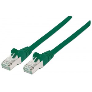 Patchcord Cat6a SFTP 10Gbit 500MHz LSOH/LSZH 2m zielony