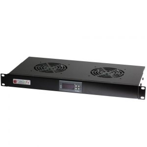 Panel chłodzący 2x23W Rack 19 1U wewnętrzny, termostat LED