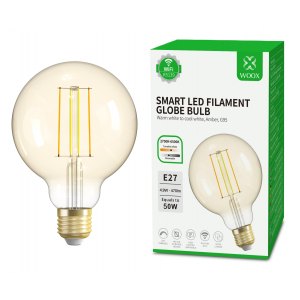 Smart Żarówka Retro E27 WiFi Filament G95 R5139 WOOX