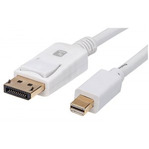 Kabel Mini DisplayPort - DisplayPort 4K*60Hz 2m Biały Techly
