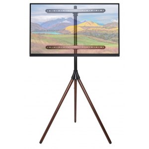 Stojak Podłogowy Tripod TV LCD/LED 32-65 Cali 35kg Drewno