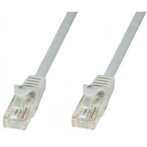 Patch cord Cat5e UTP 20m szary CCA