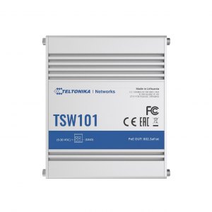 Teltonika TSW101 Switch Gigabit 5x RJ45 PoE+ 60W