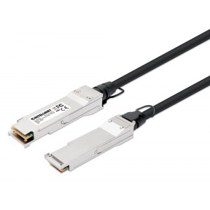 Kabel Twinax QSFP+ 40G DAC pasywny MSA 0,5m