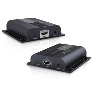 Extender HDMI 1080p*60Hz HDBitT do 120m Kat6 z IR Techly