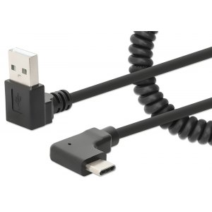 Kabel USB-C/A 15W/3A do Szybkiego Bezpiecznego Ładowania