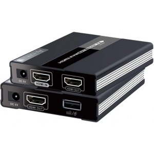 KVM Extender HDMI/USB po Skrętce Kat6 do 60m 1080p*60Hz