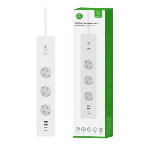 Inteligentna Smart Listwa WiFi 3Gniazda+4USB WOOX