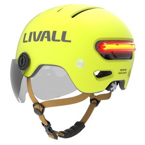 Kask Miejski Livall L23 z Szybką Czujnikiem Upadku SOS i LED