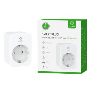 Smart Gniazdko 16A z pomiarem zużycia energii WOOX R6118