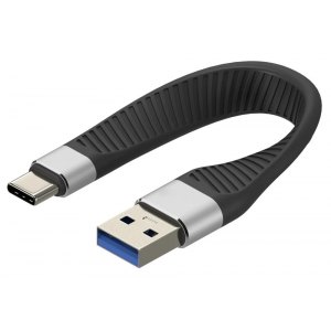 Kabel USB 3.2 Gen2 Typ-C/A Elastyczny FPC 12cm 10Gbps 15W