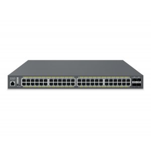 Switch zarządzalny 48x RJ45 Gigabit PoE+, 4x SFP+ Cloud