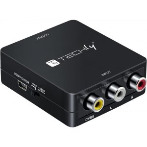 Konwerter AV Composite Video oraz Audio L/R 3x RCA na HDMI