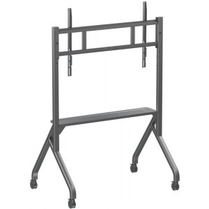 Stojak Mobilny do Telewizora 55-86 Cali 80kg z Półką AV