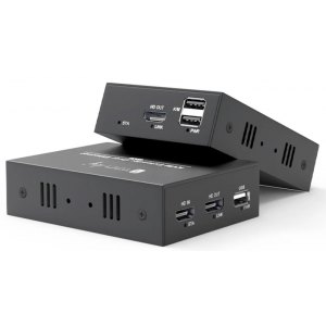 KVM Extender HDMI/USB po Skrętce Kat6 do 100m 1080p60Hz