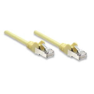 PATCH CORD CAT 5E SFTP 5M MIEDŹ ŻÓŁTY