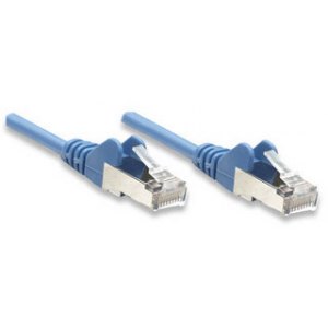 PATCH CORD CAT 5E SFTP 5M MIEDŹ NIEBIESKI