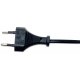 Manhattan 339100, ICOC 02-NC - Kabel Zasilający Audio Ósemka Euro na C7, 1,8m Czarny