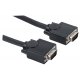 Manhattan 372183 - Kabel D-Sub z Ferrytem 15M-15M 15m Czarny