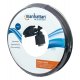 Kabel Monitorowy VGA z Ferrytrm 15M-15M 15m Czarny - Manhattan 372183