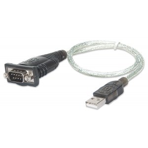 Konwerter Adapter USB na RS232/COM/DB9 M/M na Kablu 45cm