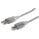 Kabel USB 5m do drukarki Manhattan 345408