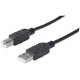 KABEL USB 2.0 A-B M/M 5M CZARNY HI-SPEED USB-A/USB-B