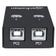 Manhattan 162005 - Przełącznik USB 2/1 automatyczny