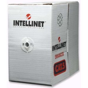 Skrętka UTP drut 305m Cat5e 100% miedź
