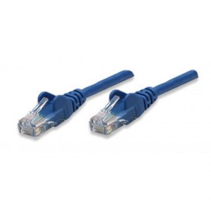 PATCH CORD CAT5E UTP 10M NIEBIESKI SOHO CCA