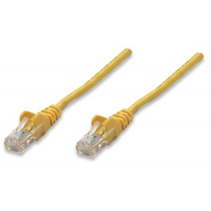 PATCH CORD CAT5E UTP 1,0M ŻÓŁTY SOHO CCA