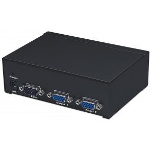 Rozdzielacz Splitter VGA 1x2 Monitory Full HD 350MHz